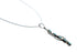 Southwest Turquoise Sterling Silver Rope Chain Necklace Set SX10422
