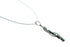Southwest Turquoise Sterling Silver Rope Chain Necklace Set SX10421