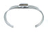 Sterling Silver And Multicolor Inlay Southwest Cuff Bracelet SX10429