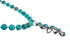 Southwest Turquoise Silver Necklace Pendant Set SX10436