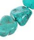 Turquoise Native American Sterling Silver Bead Necklace SX10448