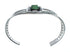 Navajo Turquoise Multistone Sterling Silver Cuff Bracelet SX10457