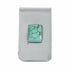Turquoise Navajo Indian Sterling Silver Money Clip SX10460