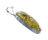 Navajo Sterling Silver Amber Native American Pendant SX10468