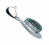 Genuine Navajo Turquoise Sterling Silver Tear Drop Pendant SX10495