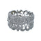 Sterling Silver Cubic Zirconia Ring Size 7 SX10483