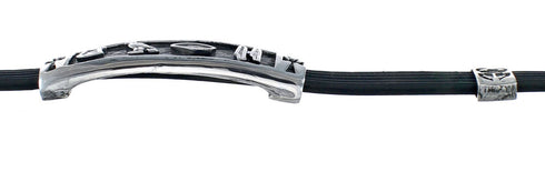 Sterling Silver Southwestern Overlay Bracelet SX10509