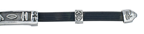 Sterling Silver Southwestern Overlay Bracelet SX10509