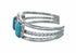 Navajo Turquoise Sterling Silver Cuff Bracelet SX10473