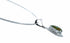 Sterling Silver Turquoise Navajo Tear Drop Pendant 16" Italian Snake Chain Necklace Set SX10503