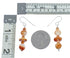 Navajo Sterling Silver Oyster Shell Bead Hook Dangle Earrings SX10533