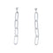 Native American Authentic Sterling Silver Post Link Bead Earrings SX10540
