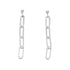 Native American Authentic Sterling Silver Post Link Bead Earrings SX10540