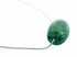 Unique Navajo Turquoise Pendant Sterling Silver Italian Rope Chain Necklace Set SX10543