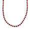 Native American Coral And Sterling Silver Bead Necklace SX10514