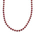 Native American Coral And Sterling Silver Bead Necklace SX10514