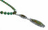 Navajo Turquoise Sterling Silver Necklace Pendant Set SX10518