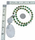 Navajo Turquoise Sterling Silver Necklace Pendant Set SX10518