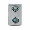 Navajo Native American Turquoise Sterling Silver Money Clip SX10579