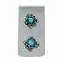 Navajo Turquoise Sterling Silver Money Clip SX10580