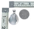 Sterling Silver Lapis American Indian Tear Drop Jewelry Pendant SX10584