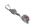 Navajo Native American Rhodochrosite Silver Pendant SX10586