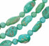 Sterling Silver Turquoise Navajo Indian 3-Strand Bead Necklace SX10559