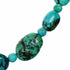 Navajo Sterling Silver Turquoise Bead Necklace SX10562