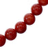 Native American Coral And Sterling Silver Bead Necklace SX10565