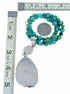 Genuine Navajo Turquoise Sterling Silver Necklace Pendant Set SX10569