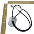 Genuine Navajo Native American Sterling Silver Amber Bolo Tie SX10591