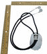 Genuine Navajo Sterling Silver Turquoise And Amber Bolo Tie SX10592