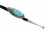 Genuine Navajo Native American Sterling Silver Turquoise Bolo Tie SX10593