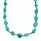 Unique Navajo Sterling Silver Turquoise Bead Necklace SX10601