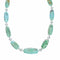 Navajo Genuine Turquoise Sterling Silver Bead Necklace SX10598