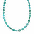 Navajo Turquoise Sterling Silver Native American Jewelry Bead Necklace SX10599