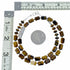 Genuine Navajo Tiger Eye Silver Bead Necklace SX10609