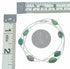 Native American Liquid Sterling Silver Turquoise Bead Necklace SX10616