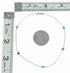 Liquid Silver And Turquoise Bead Anklet SX10619