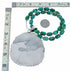 Genuine Navajo Turquoise Sterling Silver Necklace Pendant Set SX10612