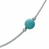 Liquid Sterling Silver Native American Turquoise Bead Necklace SX10615