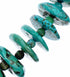 Navajo Sterling Silver Turquoise Bead Necklace SX10632