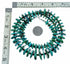 Navajo Sterling Silver Turquoise Bead Necklace SX10632