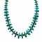 Navajo Sterling Silver Turquoise Bead Necklace SX10633