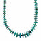 Genuine Native American Navajo Sterling Silver Turquoise Bead Necklace SX10634