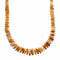 Sterling Silver Native American Oyster Shell Bead Necklace SX10635