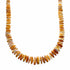 Sterling Silver Native American Oyster Shell Bead Necklace SX10635