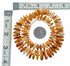 Sterling Silver Native American Oyster Shell Bead Necklace SX10635