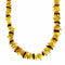 Amber Sterling Silver Native American Bead Necklace SX10645