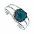 Sterling Silver Turquoise Native American Cuff Bracelet SX10648